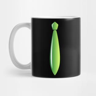 Shiny Lime Tie Mug